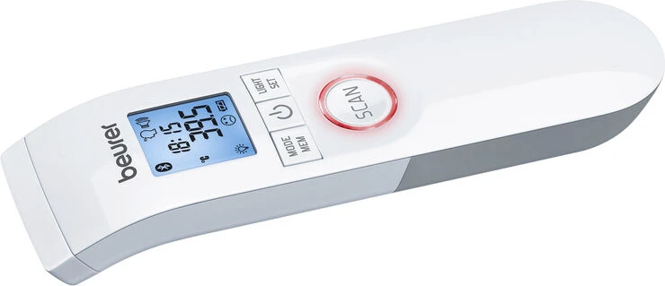 Beurer Kontaktfrit Termometer Med Bluetooth FT 95 Hvid 4 Beurer Kontaktfrit Termometer Med Bluetooth FT 95 Hvid - Billede 2