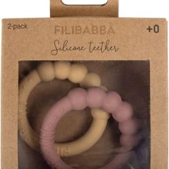 Filibabba Silikone Bidering 2-pak - Vintage Rose Vintage Rose 10 Filibabba Silikone Bidering 2-pak - Vintage Rose Vintage Rose -Ergobaby store unnamed file 1014