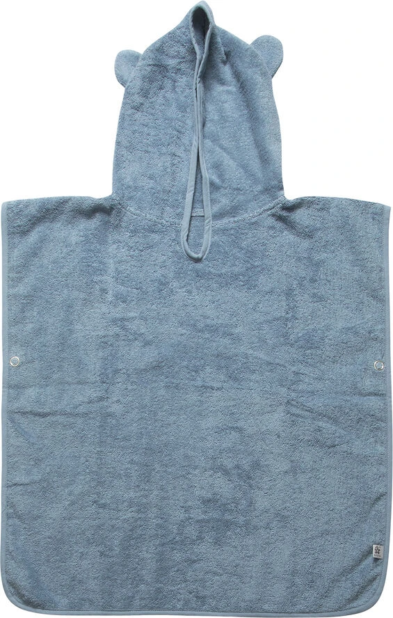 Sebra Poncho I Frotté, Milo, Powder Blue 3 Sebra Poncho I Frotté, Milo, Powder Blue