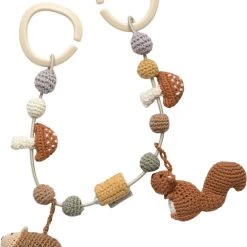 Sebra Hæklet Barnevognskæde, Nightfall