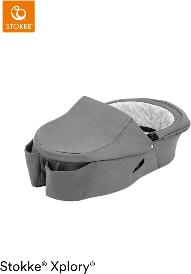 Stokke Xplory X Carry Cot Modern Grey 7 Stokke Xplory X Carry Cot Modern Grey - Billede 5