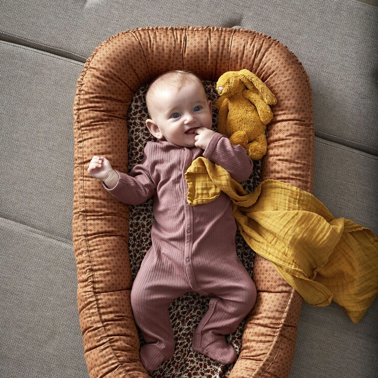 By KlipKlap Babynest Indian Diamonds Brown 4 By KlipKlap Babynest Indian Diamonds Brown - Billede 2