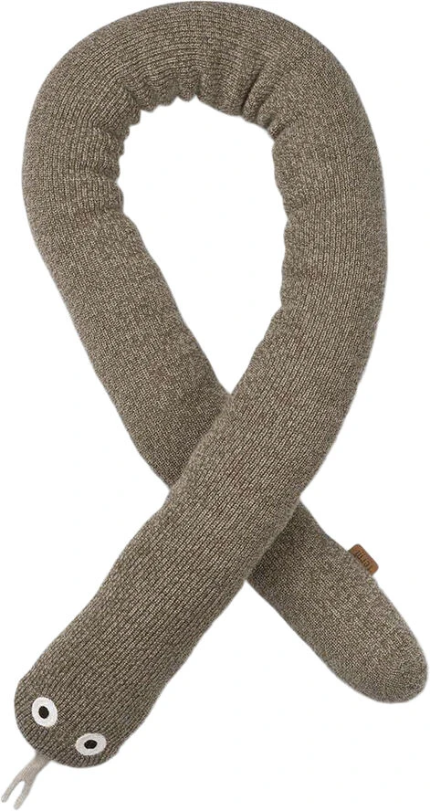 Ferm LIVING Roy Merino Wool Snake - Sugar Kelp Sugar Kelp Melange 3 Ferm LIVING Roy Merino Wool Snake - Sugar Kelp Sugar Kelp Melange
