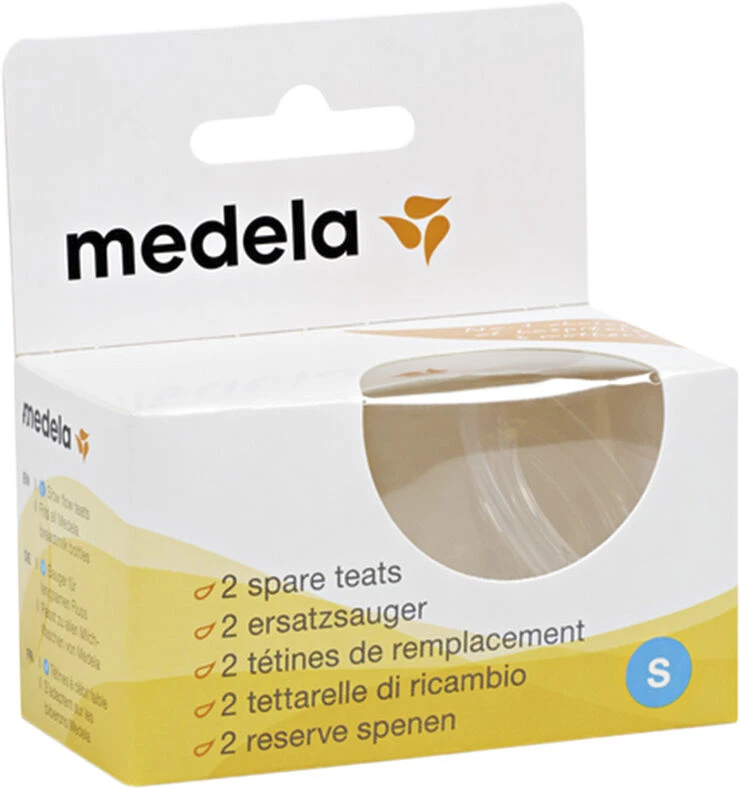 Medela Flaskesut S, 0-3 Måneder, 2 Stk. 4 Medela Flaskesut S, 0-3 Måneder, 2 Stk. - Billede 2