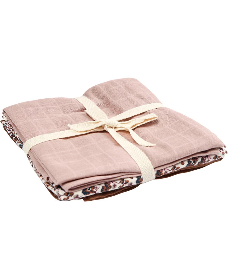 BAKITO By Magasin Du Nord Collection Lemon 1 G 3-pak Adobe Rose Print Mix 3 BAKITO By Magasin Du Nord Collection Lemon 1 G 3-pak Adobe Rose Print Mix