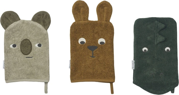 Liewood Sylvester Washcloth Aussie Multi Mix 3 Liewood Sylvester Washcloth Aussie Multi Mix