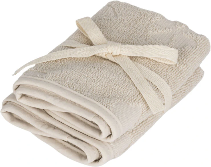 That's Mine Wash Cloths 2-pack - Almond Milk 3 That's Mine Wash Cloths 2-pack - Almond Milk