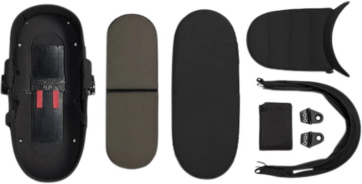 Babyzen YOYO Bassinet - Black 4 Babyzen YOYO Bassinet - Black - Billede 2