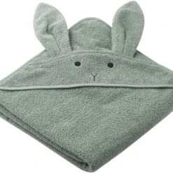 Liewood Augusta Hooded Towel Rabbit Peppermint