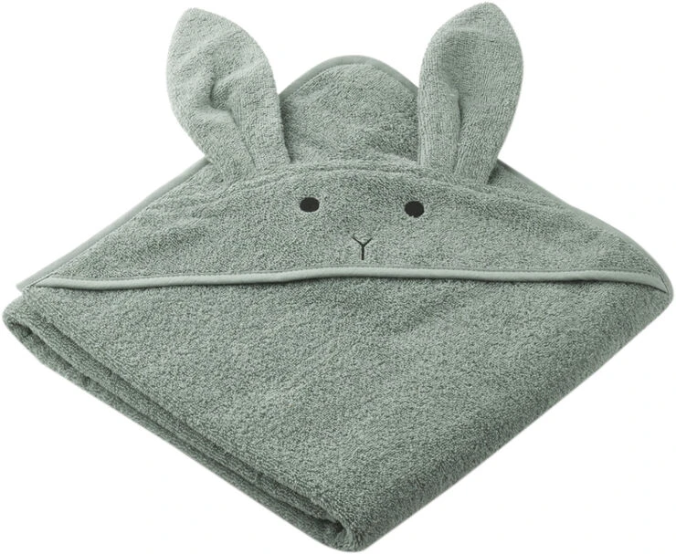 Liewood Augusta Hooded Towel Rabbit Peppermint 3 Liewood Augusta Hooded Towel Rabbit Peppermint