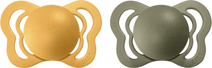 BIBS Couture 2 PACK Vanilla/Mocha Vanilla/Mocha 4 BIBS Couture 2 PACK Vanilla/Mocha Vanilla/Mocha - Billede 2