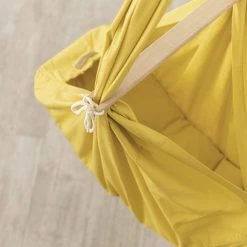 Nonomo Slyngevugge M. Mikrofiber Madras Mustard -Ergobaby store unnamed file 1451