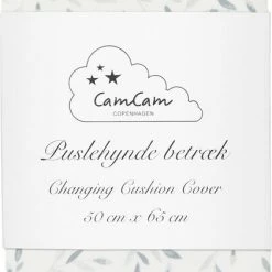 Cam Cam Changing Cushion Cover - OCS Green Leaves Green Leaves