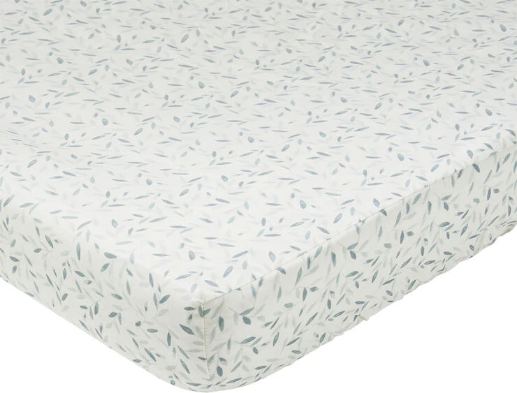 Cam Cam Changing Cushion Cover - OCS Green Leaves Green Leaves 4 Cam Cam Changing Cushion Cover - OCS Green Leaves Green Leaves - Billede 2