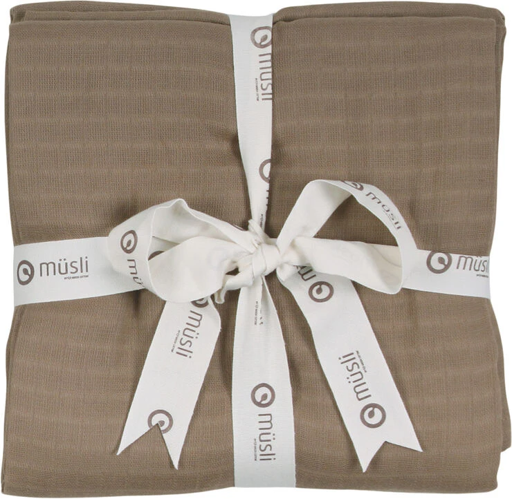 Müsli By Green Cotton Muslin Wrap 2-pack Seed 3 Müsli By Green Cotton Muslin Wrap 2-pack Seed