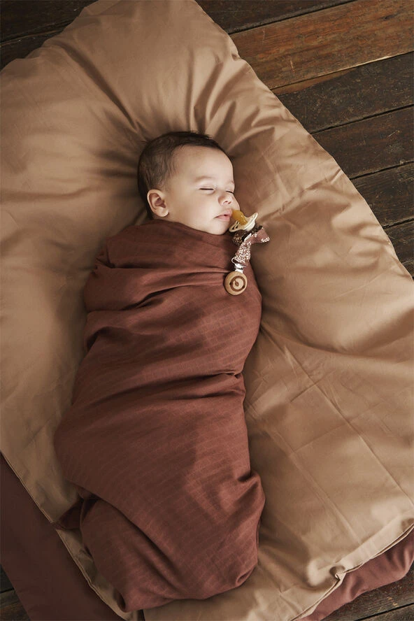 Müsli By Green Cotton Muslin Wrap 2-pack Seed 6 Müsli By Green Cotton Muslin Wrap 2-pack Seed - Billede 4