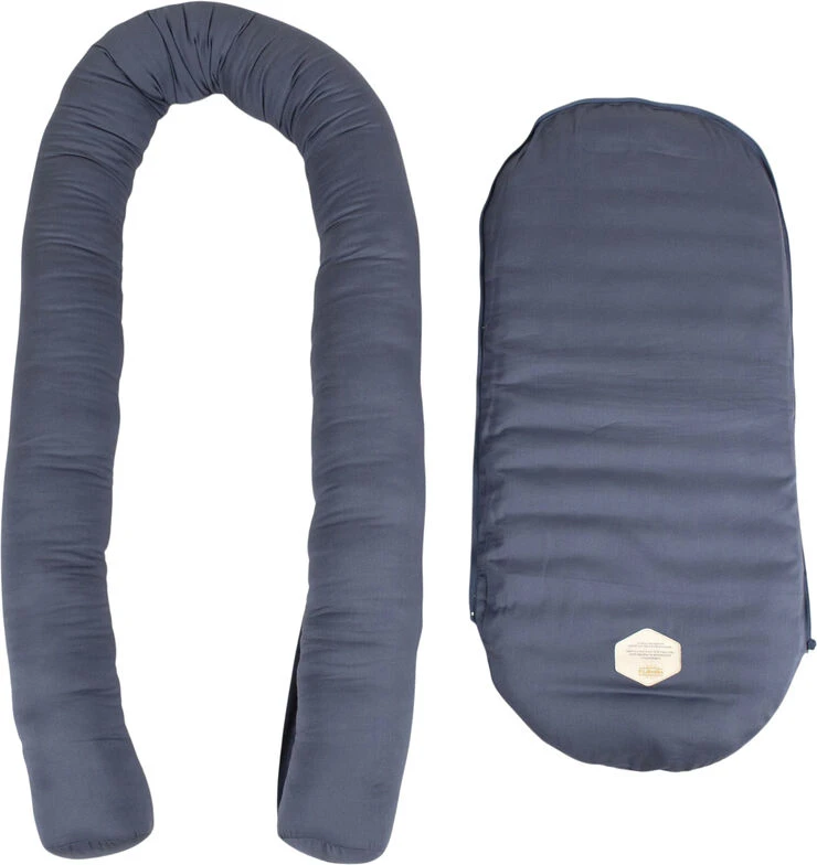 Filibabba Babynest - Kapok Muddly Blue Muddly Blue 6 Filibabba Babynest - Kapok Muddly Blue Muddly Blue - Billede 4
