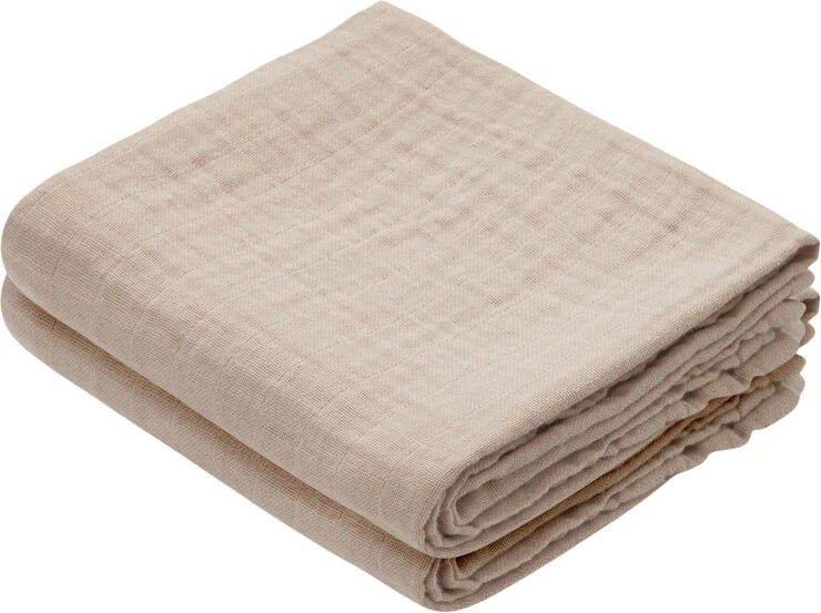 Cam Cam Copenhagen Muslin Cloth - GOTS - 2 Pack Dusty Rose 3 Cam Cam Copenhagen Muslin Cloth - GOTS - 2 Pack Dusty Rose
