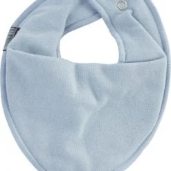 Mikk-Line Cotton Bibs - Triangle Aqua