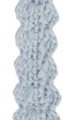 Sebra Hæklet Suttekæde, Powder Blue