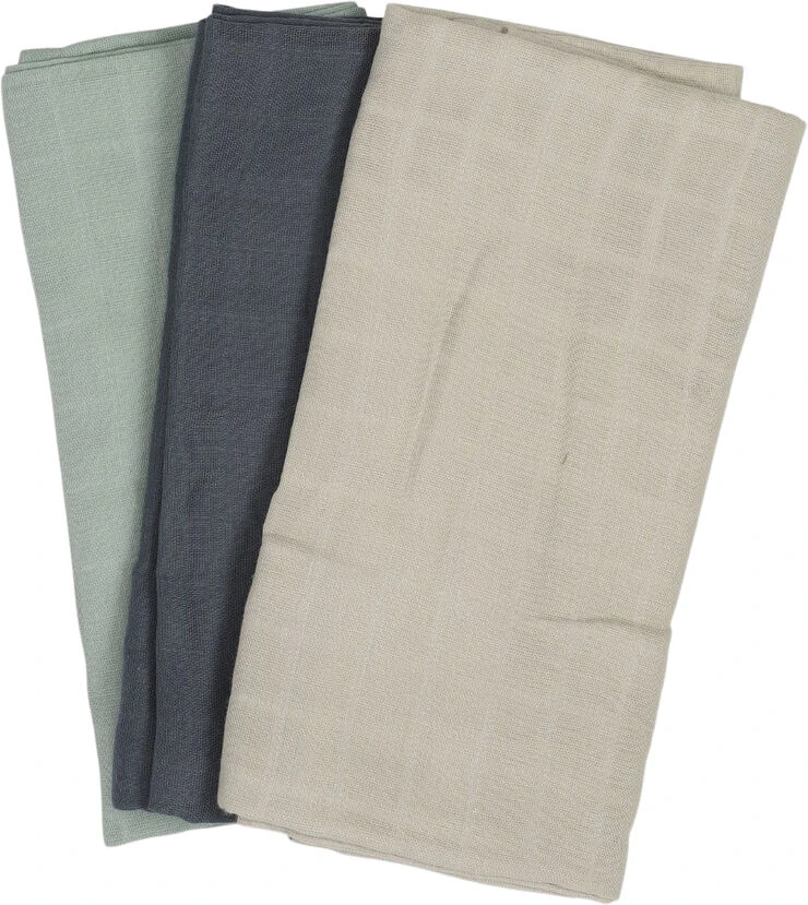 Haps Nordic Sui Muslin Cloths Cold 4 Haps Nordic Sui Muslin Cloths Cold - Billede 2
