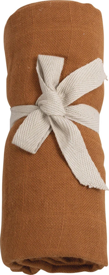 Filibabba Stofble GOTS - Muslin Dark Orange Muslin 3 Filibabba Stofble GOTS - Muslin Dark Orange Muslin