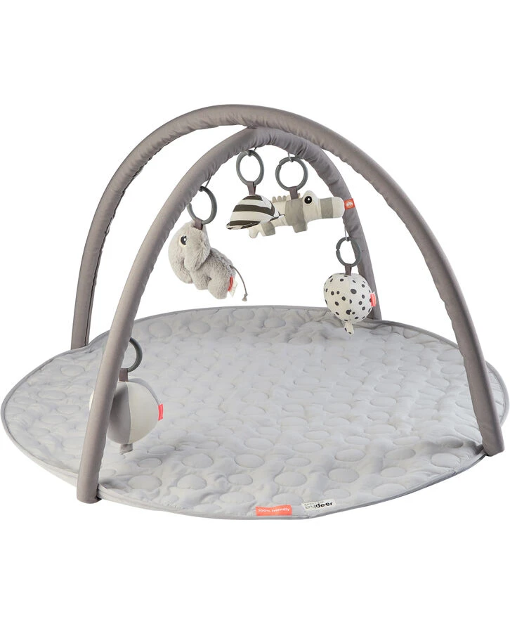 Done By Deer Aktivitets Legetæppe, Grå Grey 3 Done By Deer Aktivitets Legetæppe, Grå Grey