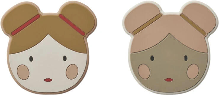Liewood Gia Teether 2-pack Doll/sandy Multi Mix 3 Liewood Gia Teether 2-pack Doll/sandy Multi Mix