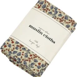 Konges Sløjd 3 PACK MUSLIN CLOTH GOTS MARCHE DE FLEUR