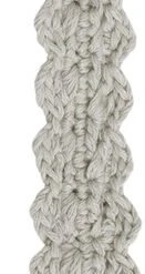 Sebra Hæklet Suttekæde, Elephant Grey