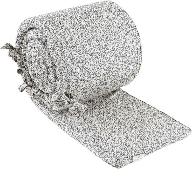 Konges Sløjd BED BUMPER BLUE BLOSSOM MIST 4 Konges Sløjd BED BUMPER BLUE BLOSSOM MIST - Billede 2