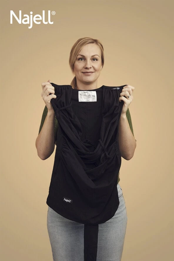 Najell WRAP M/L - Melange Grey 6 Najell WRAP M/L - Melange Grey - Billede 4