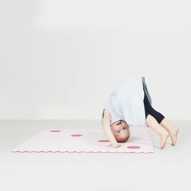 BObles Tumlegulv Multi Strib Rød 8 BObles Tumlegulv Multi Strib Rød - Billede 6