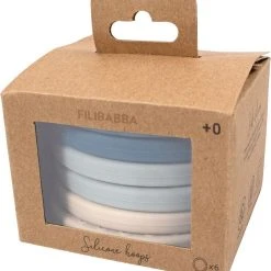 Filibabba Silikone Ophængsringe - Blue Blue -Ergobaby store unnamed file 1815