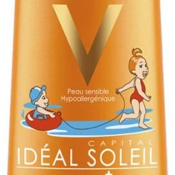 Vichy Idéal Soleil Solspray Børn Til Ansigt/krop SPF 50+, 200 Ml.