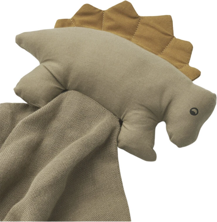 Liewood Agnete Cuddle Cloth Dino Oat 4 Liewood Agnete Cuddle Cloth Dino Oat - Billede 2