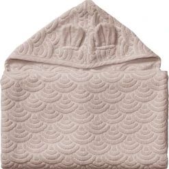 Cam Cam Copenhagen Towel, Junior, Hooded W/ Ears, 70x130cm - GOTS Dusty Rose Dusty Rose