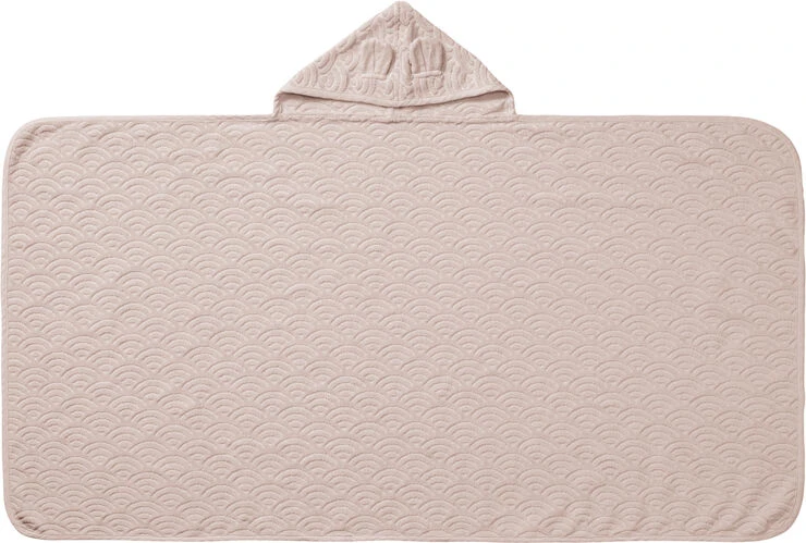 Cam Cam Copenhagen Towel, Junior, Hooded W/ Ears, 70x130cm - GOTS Dusty Rose Dusty Rose 4 Cam Cam Copenhagen Towel, Junior, Hooded W/ Ears, 70x130cm - GOTS Dusty Rose Dusty Rose - Billede 2