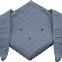 Liewood Hannah Muslin Cloth Rabbit 2 Pack Rabbit Blue Wave