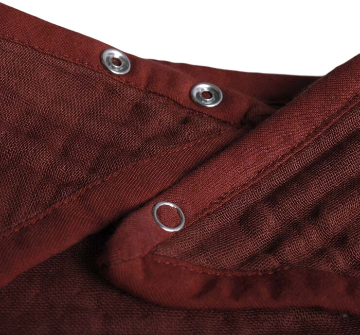 Müsli By Green Cotton Muslin Bib Fudge 5 Müsli By Green Cotton Muslin Bib Fudge - Billede 3