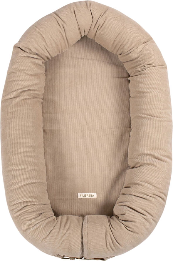 Filibabba Babynest - Fløjl - Doeskin Doeskin 4 Filibabba Babynest - Fløjl - Doeskin Doeskin - Billede 2
