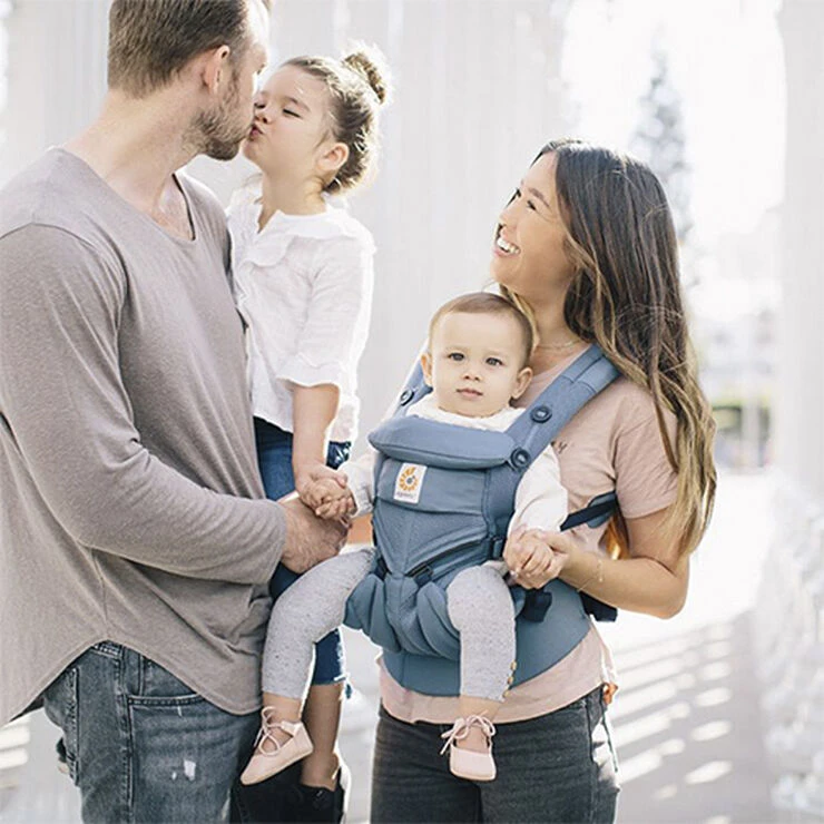 Ergobaby Omni 360 Cool Air Mesh Oxford Blue 5 Ergobaby Omni 360 Cool Air Mesh Oxford Blue - Billede 3