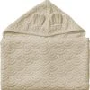 Cam Cam Copenhagen Towel, Junior, 70x130cm, Hooded W/ Ears - GOTS Almond Almond -Ergobaby store unnamed file 1986