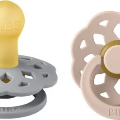 BIBS Boheme 2 PACK Latex Size 1 Cloud/Blush Cloud / Blush