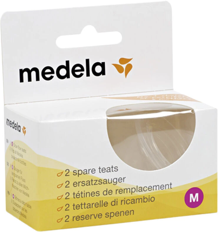 Medela Flaskesut M, 3-6 Måneder, 2 Stk. 4 Medela Flaskesut M, 3-6 Måneder, 2 Stk. - Billede 2