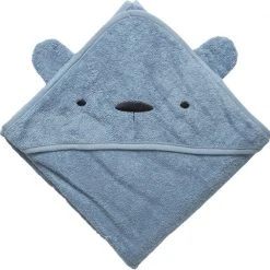 Sebra Hættehåndklæde, Milo, Powder Blue