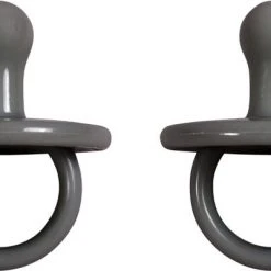 Filibabba Silikone Sut 2-pak - Stone Grey Stone Grey