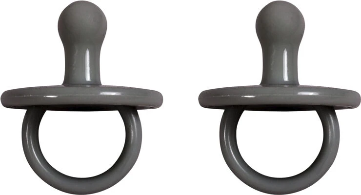 Filibabba Silikone Sut 2-pak - Stone Grey Stone Grey 3 Filibabba Silikone Sut 2-pak - Stone Grey Stone Grey