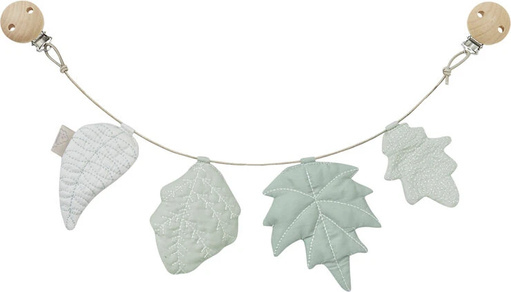 Cam Cam Copenhagen Pram Chain, Leaves - OCS Mix Dusty Green Dusty Green 3 Cam Cam Copenhagen Pram Chain, Leaves - OCS Mix Dusty Green Dusty Green