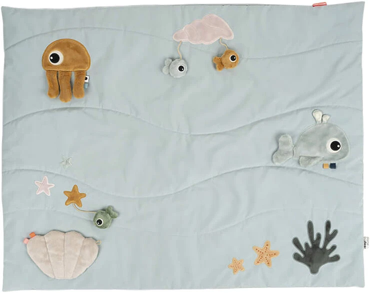 Done By Deer Sanselegetæppe Sea Friends Farve Mix Farve Mix 4 Done By Deer Sanselegetæppe Sea Friends Farve Mix Farve Mix - Billede 2